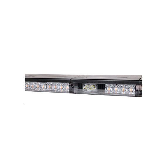 Amber/Amber Strobe LED light bar, with Alley Light & Take down light